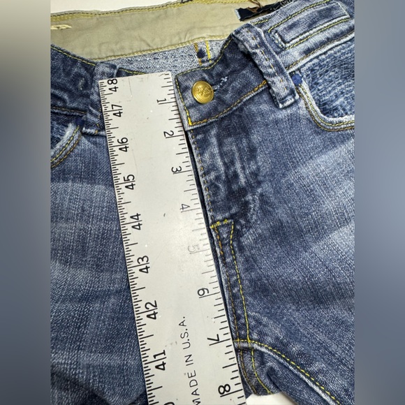 Vigoss Jeans Vingage Y2K Studio Boot Stretch Jager Lowrise Vintage Wash SZ 26 - Picture 11 of 15